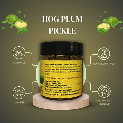 Hog Plum Pickle (Amra Ka Achar)