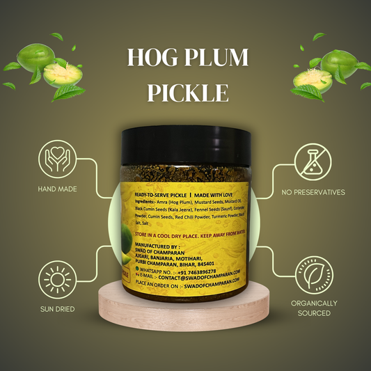 Hog Plum Pickle (Amra Ka Achar)